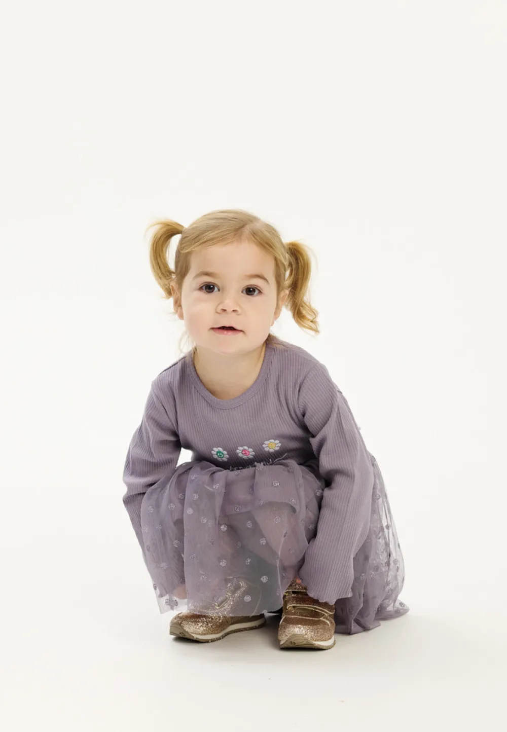 The New Siblings Poppy Skørt - GRAY RIDGE- Nederdele