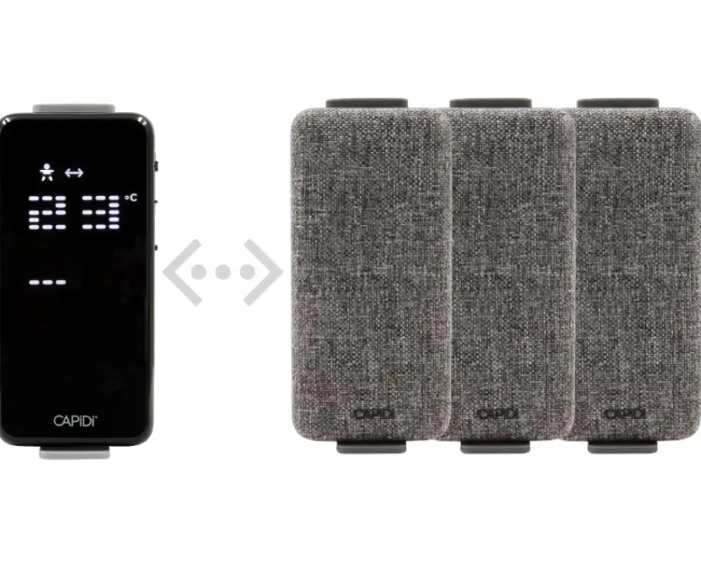 CaPiDi Premium Babyalarm - grå- Babyalarmer