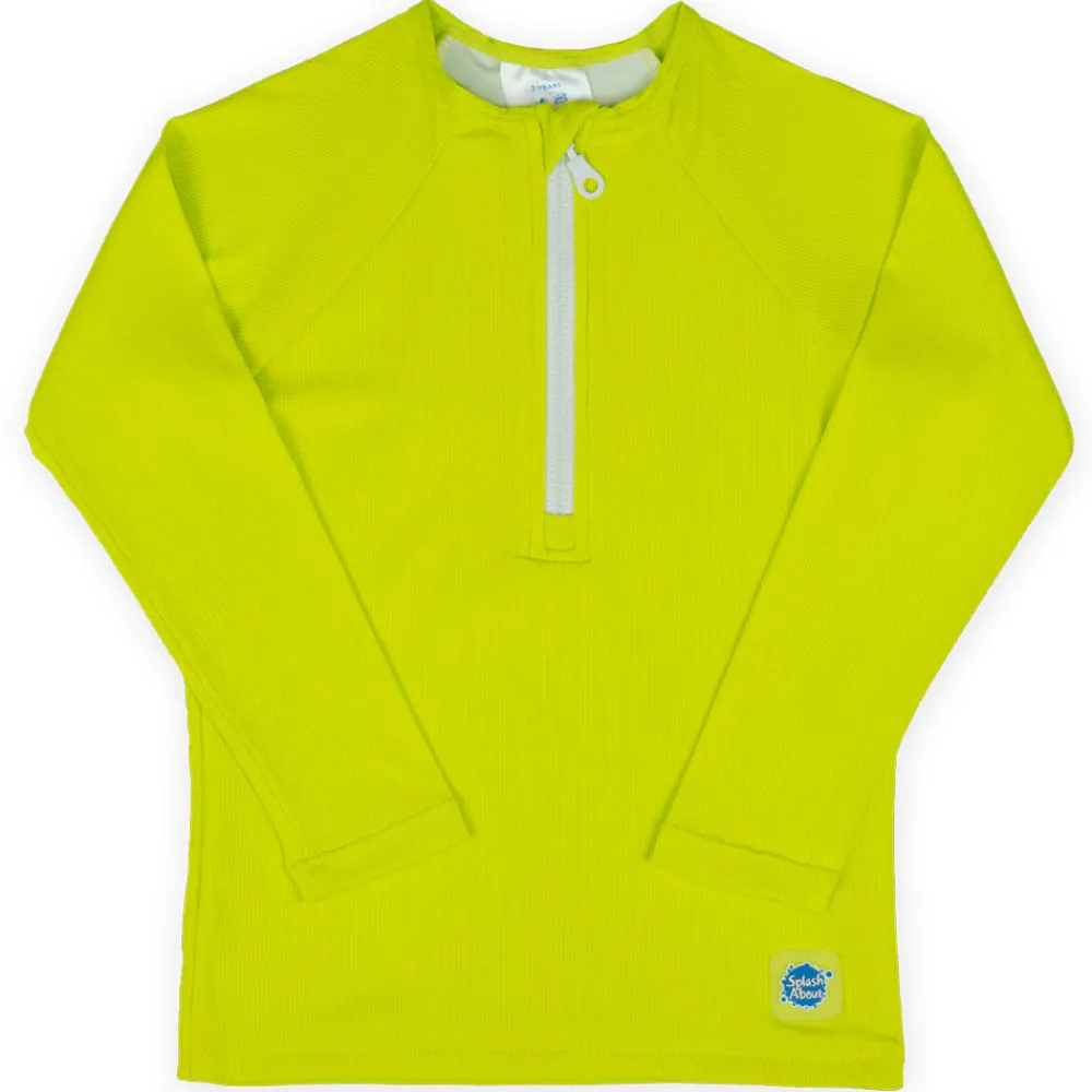 Splash About Premium Rash Badebluse - LIME- Badeshorts & Bluser