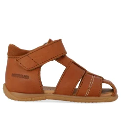 Angulus Prewalker sandal med velcro - Cognac/Cognac- Begyndersandaler|Begyndersandaler