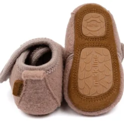 Mikk-Line Prewalker Uld - ADOBE ROSE- Uld Hjemmesko