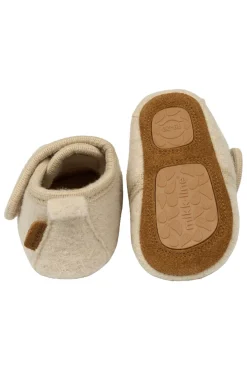 Mikk-Line Prewalker Uld - Off white- Uld Hjemmesko