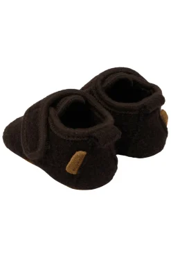 Mikk-Line Prewalker Uld - Raisin- Uld Hjemmesko