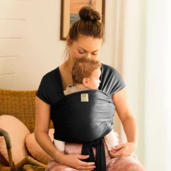LÍLLÉ BABY Prewrap vikle, Dragonfly - Sort- Bæreseler & Vikler