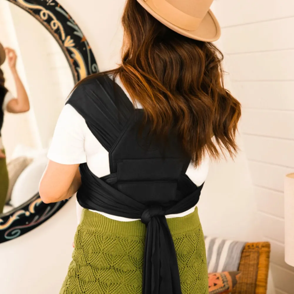 LÍLLÉ BABY Prewrap vikle, Dragonfly - Sort- Bæreseler & Vikler