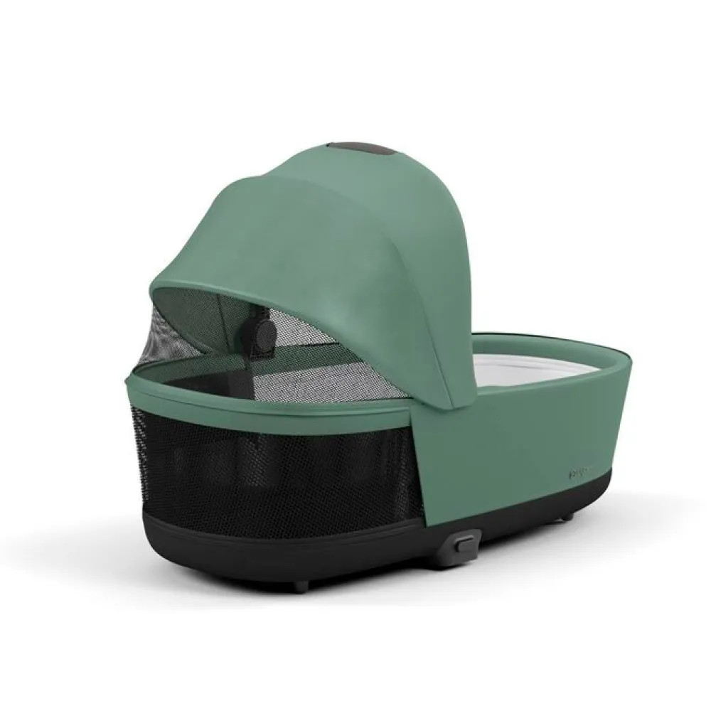 Cybex Priam Duovogn - leaf green/chrome black- Kombivogne Med Flade Sæder