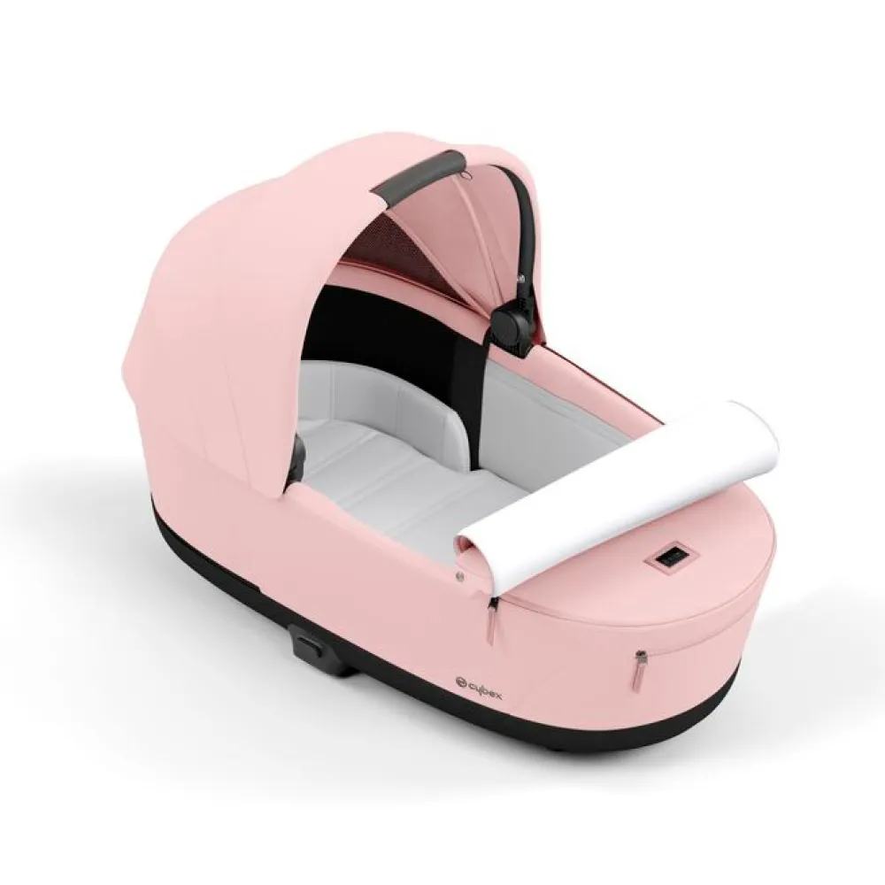 Cybex Priam Duovogn - peach pink/rosegold- Kombivogne Med Flade Sæder