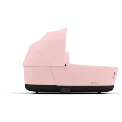 Cybex Priam Duovogn - peach pink/matt black- Kombivogne Med Flade Sæder