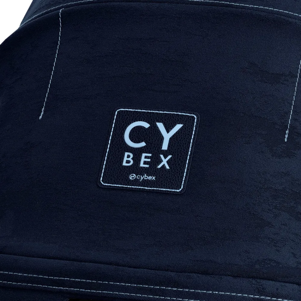Cybex Priam Duovogn - Rebellious luxury denim blue/matt black- Kombivogne Med Flade Sæder