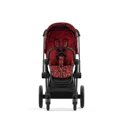 Cybex Priam duovogn - rockstar/matt black- Kombivogne Med Flade Sæder