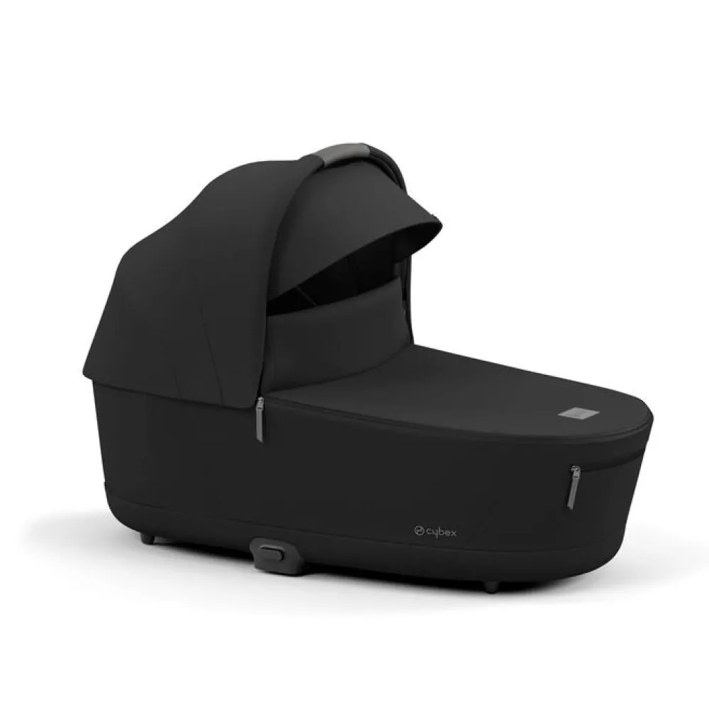 Cybex Priam Duovogn - sepia black/chrome black- Kombivogne Med Flade Sæder