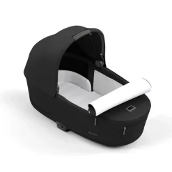 Cybex Priam Duovogn - sepia black/matt black- Kombivogne Med Flade Sæder