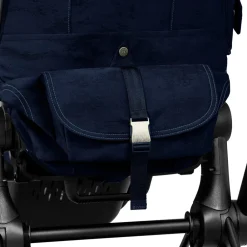 Cybex Priam klapvogn - Rebellious luxury denim blue/matt black- Klapvogne Med Flade Sæder