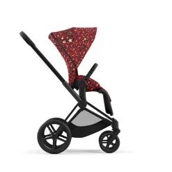 Cybex Priam klapvogn - rockstar/matt black- Klapvogne Med Flade Sæder