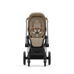 Cybex Priam klapvogn inkl. cloud T og base - cozy beige/chrome brown PLUS- Klapvogne Med Flade Sæder