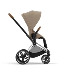 Cybex Priam klapvogn inkl. cloud T og base - cozy beige/chrome brown PLUS- Klapvogne Med Flade Sæder