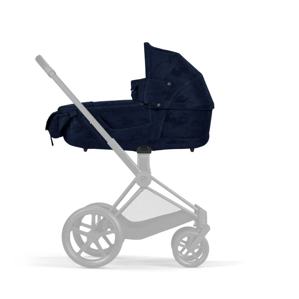 Cybex PRIAM Lux liggedel- Rebellious Luxury Denim Blue- Liggedele Til Kombivogne