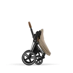 Cybex Priam pakke - cozy beige/chrome brown PLUS- Kombivognspakker