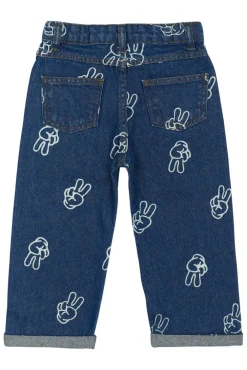 The New Siblings Prosper Jeans - MBLUEDENIM- Bukser