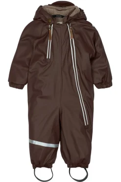 Mikk-Line PU Flyverdragt 2 Zip Recycled - French roast- Flyverdragter|Regntøj