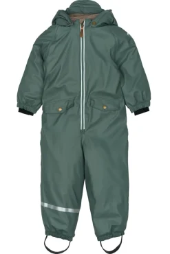 Mikk-Line PU Flyverdragt Recycled - Balsam green- Regntøj|Flyverdragter