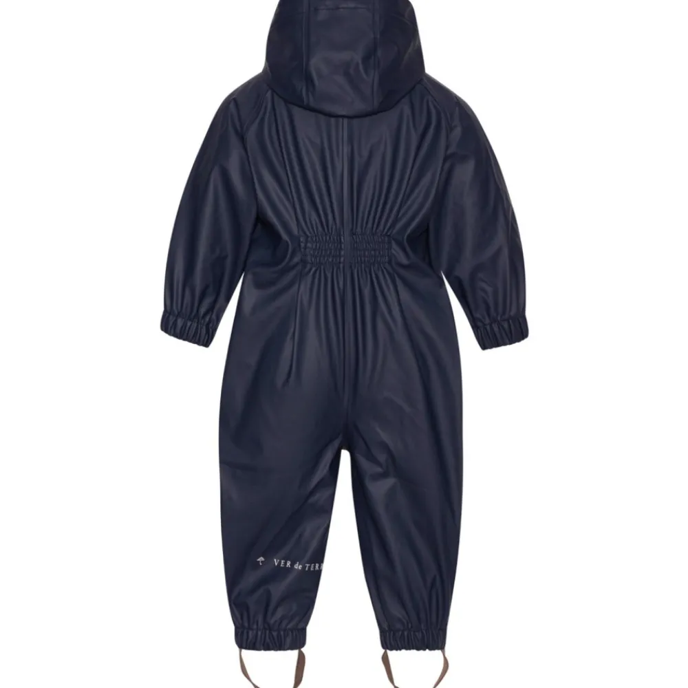 VER de TERRE PU Regnsæt - Navy- Regntøj