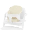 Cybex Pude til Lemo - Canvas white-Børn Tilbehør Til Højstole