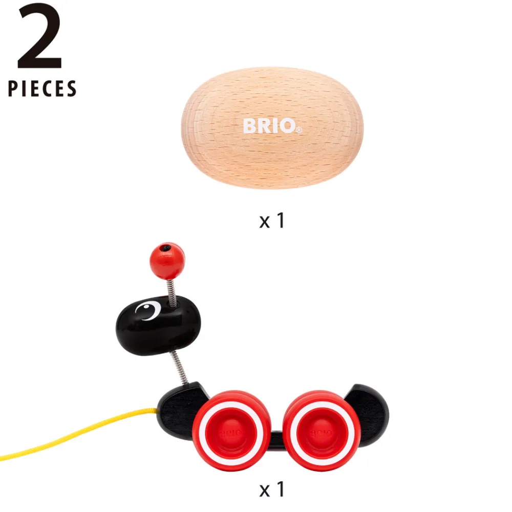 Brio Pull Along Myre - FSC®- Trælegetøj|Trækdyr