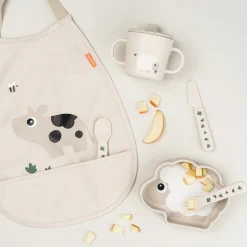 Done By Deer Pull-over hagesmæk Tiny farm Sand- Hagesmække