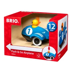 Brio Push & Go Flyvemaskine - FSC®- Traktorer & Fly