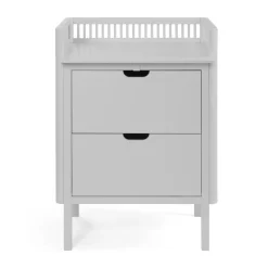 Sebra Puslebord med skuffer - stone grå-Børn Pusleborde|Pusleborde