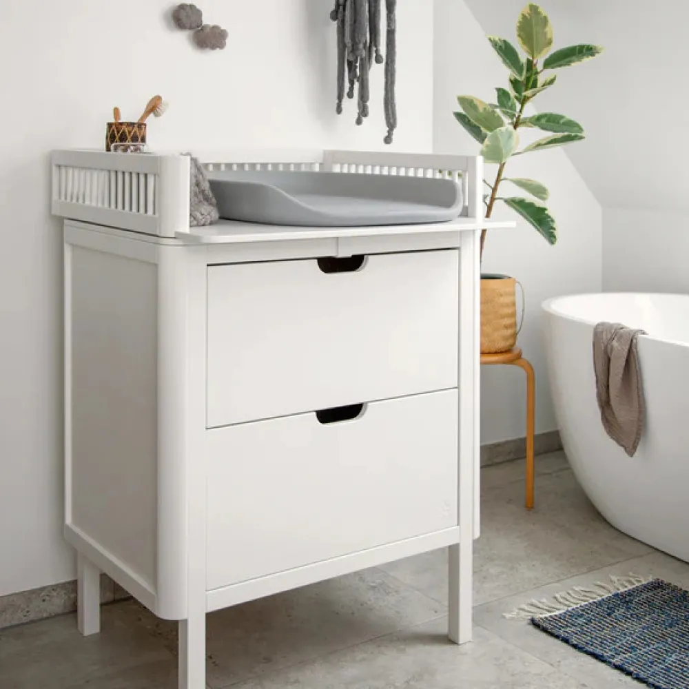 Sebra Puslepude pur - stone-Børn Puslepuder & Pusleunderlag|Puslepuder