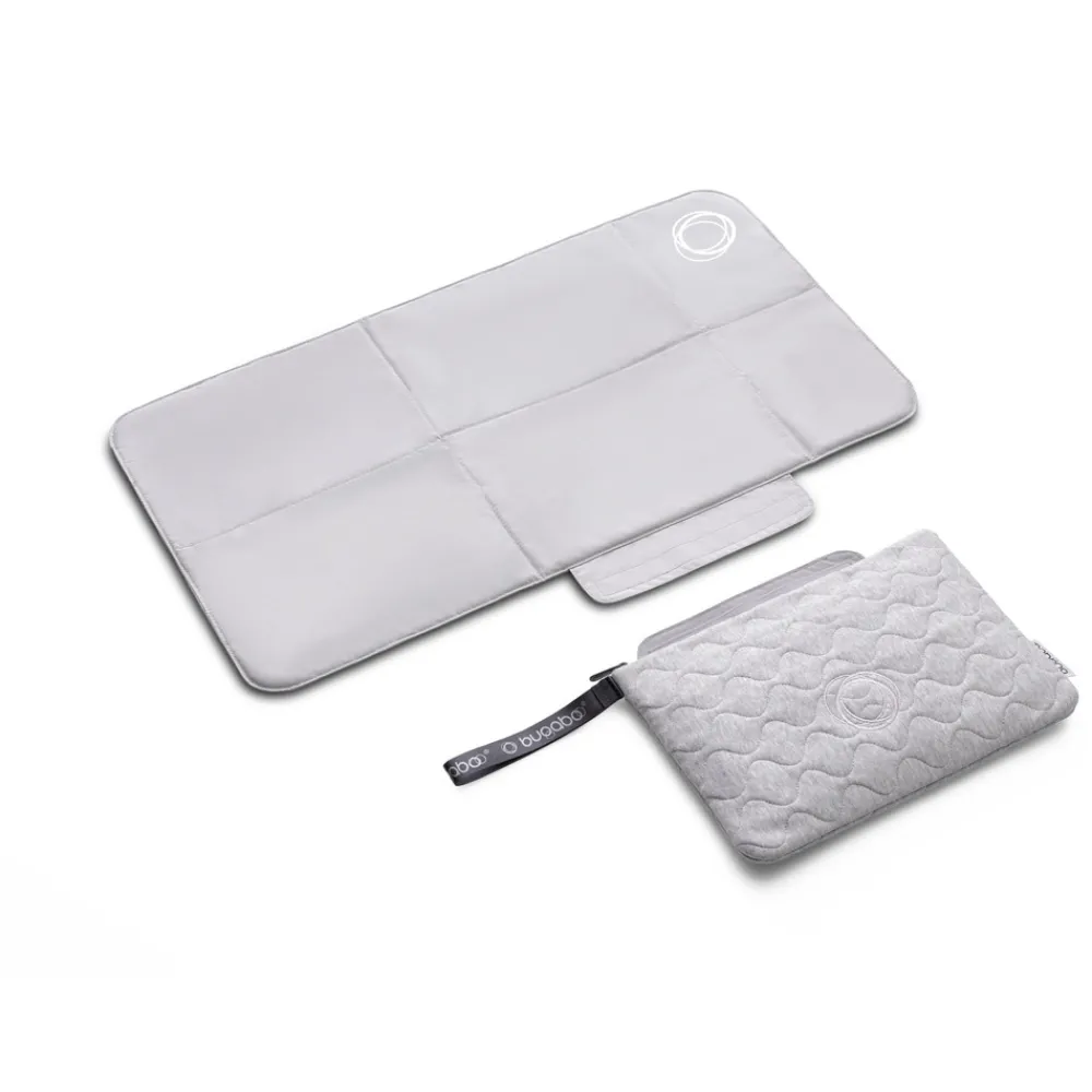 Bugaboo Pusleunderlag - light grey melange-Børn Puslepuder & Pusleunderlag|Pusleunderlag
