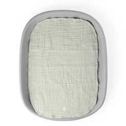 Sebra Pusleunderlag 2-pak, grøn-Børn Puslepuder & Pusleunderlag|Pusleunderlag