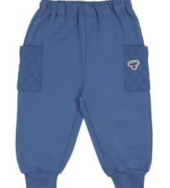 hummel Quilt Lomme Sweatpants - Dutch blue- Bukser
