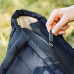 Done By Deer Quiltet pusle tote bag - Sort- Pusletasker & Transporttasker