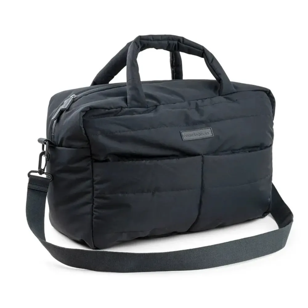 Done By Deer Quiltet pusletaske - Sort- Pusletasker & Transporttasker