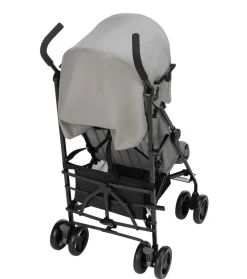 Rainbow mineral gray- Klapvogne Med Flade Sæder