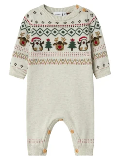 NAME IT Ralko Heldragt - Peyote Melange- Juletøj|Heldragter U. Fod