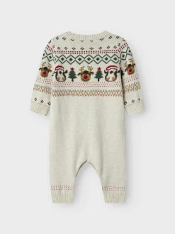 NAME IT Ralko Heldragt - Peyote Melange- Juletøj|Heldragter U. Fod