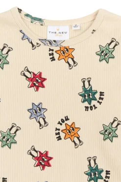 The New Siblings Raul Rib Bluse - GARDENIA- Bluser