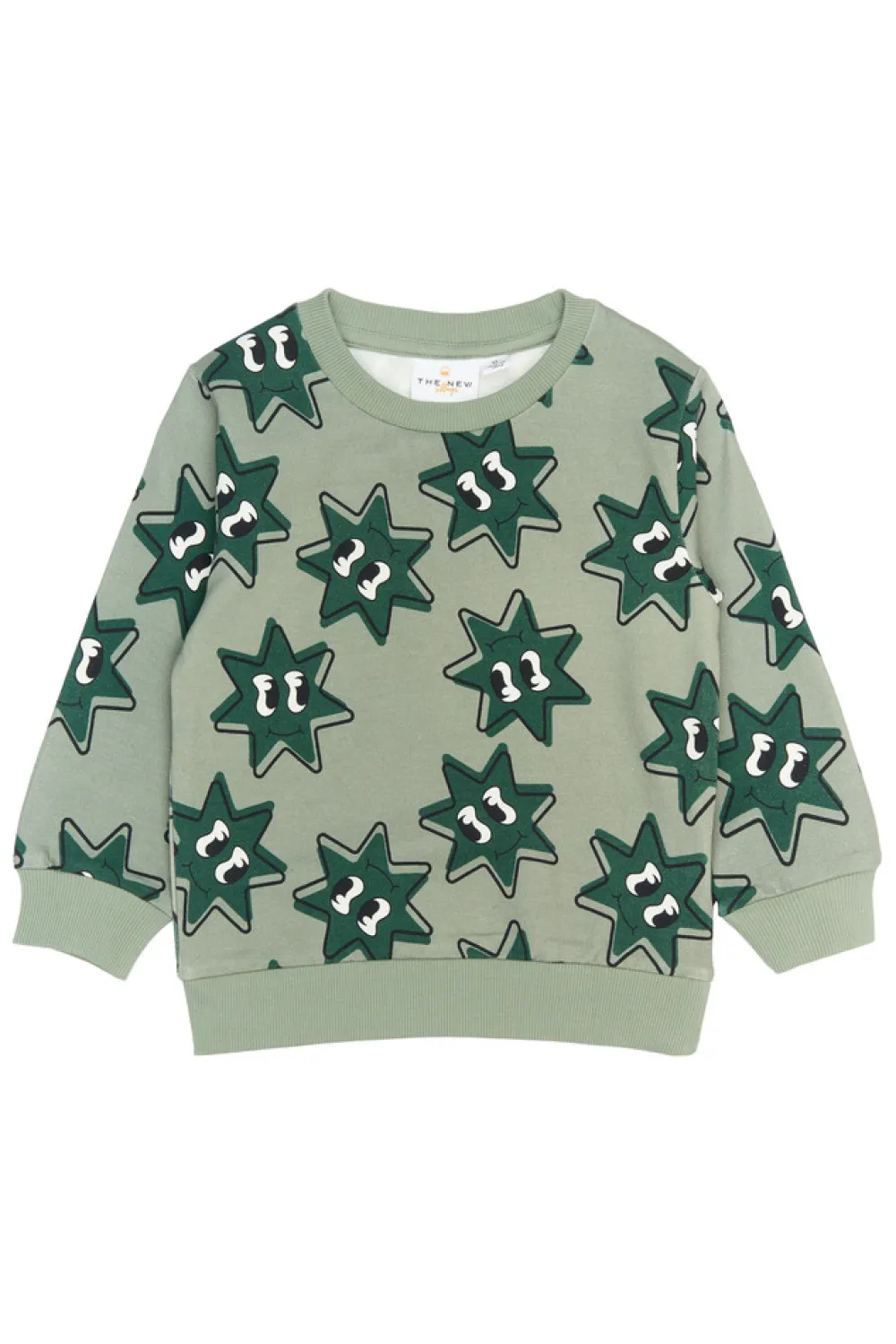 The New Siblings Ravi Sweatshirt - LILY PAD- Cardigans, Veste & Trøjer