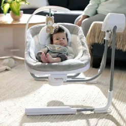 Ingenuity Ray bærbar baby-vippestol-Børn Skråstole