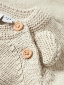 NAME IT Ready Striktrøje - Peyote Melange- Juletøj|Cardigans, Veste & Trøjer