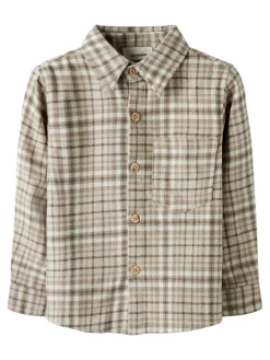 Lil' Atelier Rebel Skjorte - Sepia Tint- Skjorter