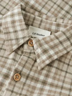 Lil' Atelier Rebel Skjorte - Sepia Tint- Skjorter
