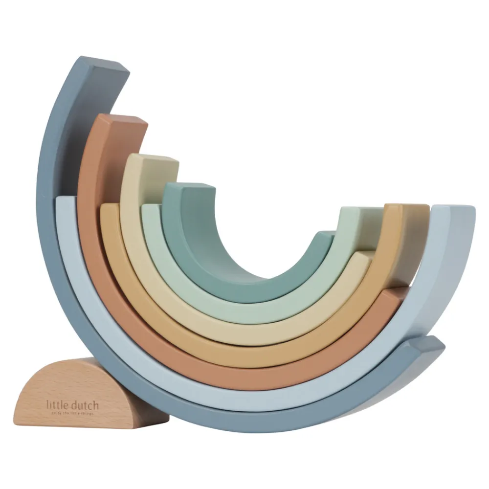 Little Dutch Regnbue blå - Forest Friends- Aktivitetslegetøj