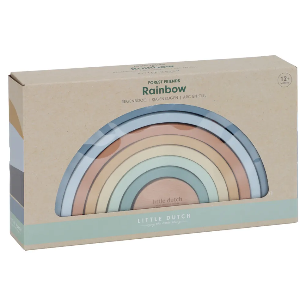 Little Dutch Regnbue blå - Forest Friends- Aktivitetslegetøj