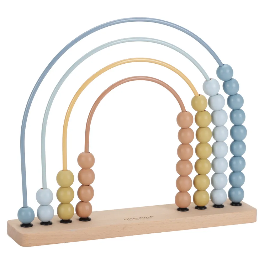 Little Dutch Regnbue kugleramme blå - Forest Friends- Aktivitetslegetøj