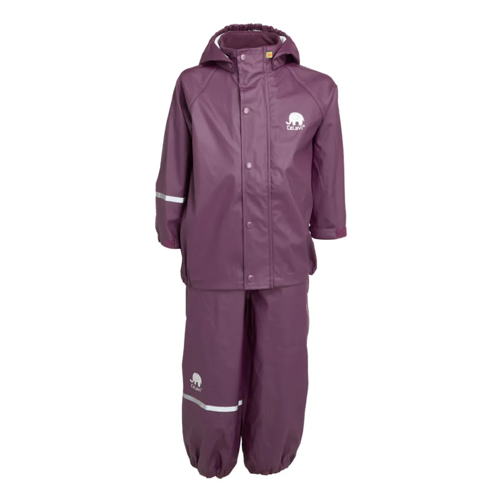 CeLaVi Regnsæt Basic - Blackberry 666- Regntøj